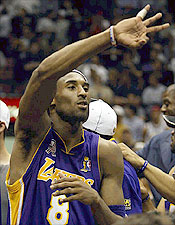 Kobe Holds Up How Many Titles L.A. Has