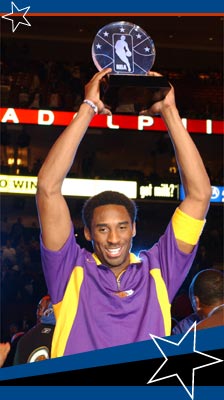 Kobe Is Named All-Star Game MVP In 2002