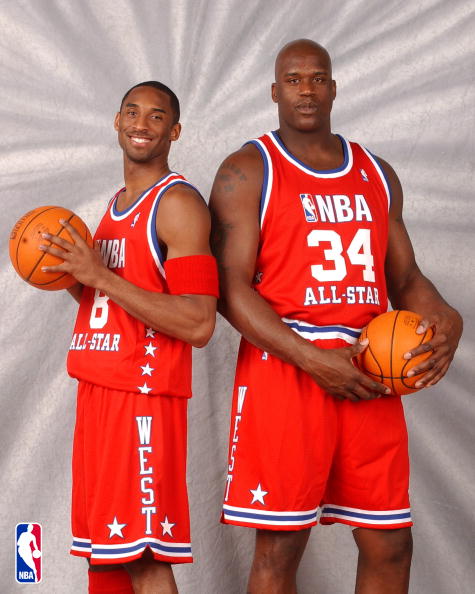 Kobe And Shaq At The 2003 All-Star Game